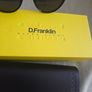 D.Franklin Ultra Light S Round Black / Black Sunglasses Image 3