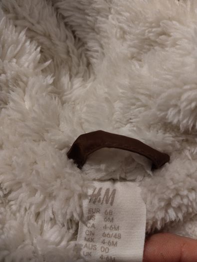 H&m All In One Warm Fleece lined Waterproof Pramsuit SnowSuit
