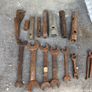 Collection of vintage spanners Image 5