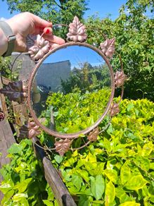 Vintage convex mirror