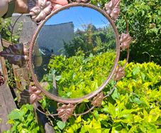 Vintage convex mirror