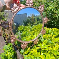 Vintage convex mirror
