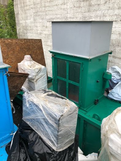 Used Paal press waste bailer