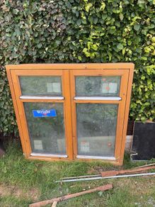 window never used double glazed
