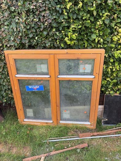 window never used double glazed