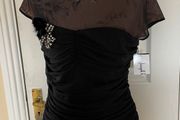 Elegant Joseph Ribkoff Black Ruched Top - UK 10 - BNWT