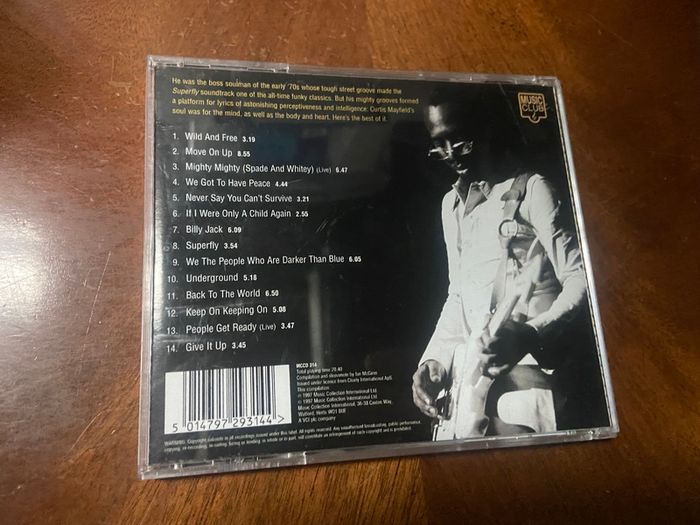 The Best of Curtis Mayfield CD Custom Years 1970-77