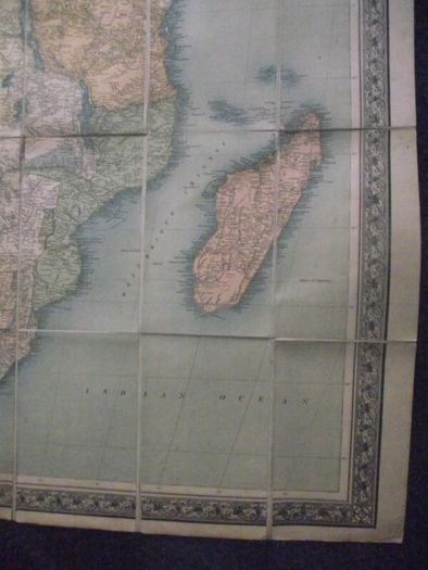 Philips New Map of Africa - London and Liverpool - George Philip & Son-Ca.1890