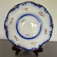 Plate Davenport Flow Blue