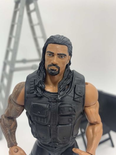 wwe elite series 25 &  26 The Shield Seth Rollins, Roman Reigns & Dean Ambrose action figures