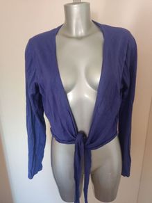 M&S Cobalt cover up cardigan size Large UK14 EU42 Postage included