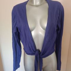 M&S Cobalt cover up cardigan size Large UK14 EU42 Postage included