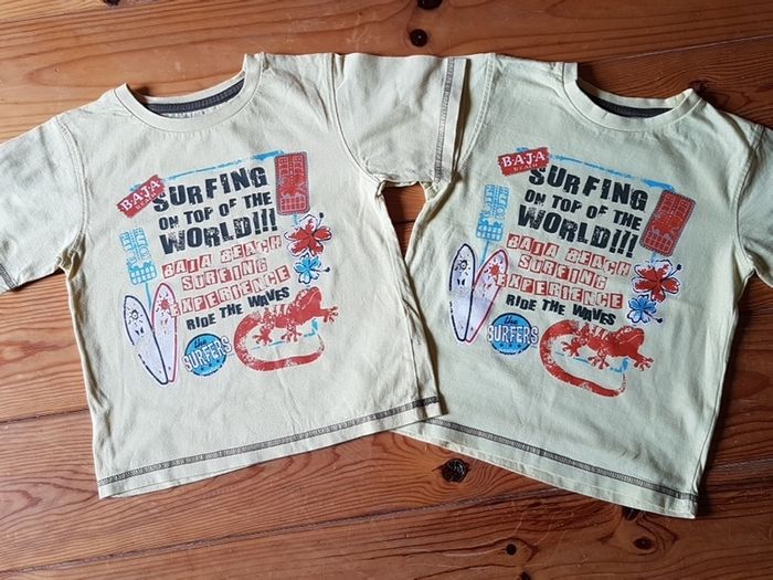 Age 3-4 Two Identical Teeshirts