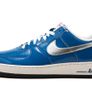 Nike Air Force 1 All Star Blue Patent Leather Uk 11 / Us 12 Deadstock Image 4