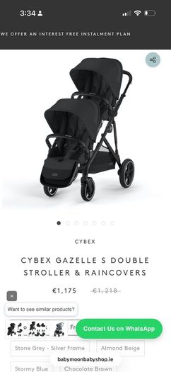Cybex gazelle s