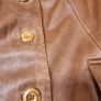 Tan leather Blazer vintage y2k Image 10