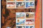 2000 Ireland Celebrating the Millennium Series 5 World Events Commemorative Stamp Sheet Mint Never Hinged (MNH)
