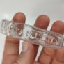 422 - Set of 2 Vintage Small Tabloid Collectible Decorative Bottles Image 4