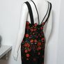 Karen Milllen rose chemical lace embroidered mini dress Image 5
