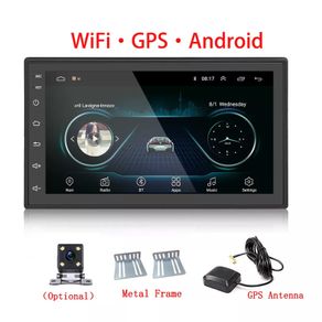 Android 2 Din Auto radio RDS 2GB 16GB Car Radio Gps Navigation Universal Auto Radio Wifi 2Din Central Multimedia Player Maps