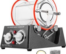 Jewelry Polisher Tumbler 3Kg Mini Polisher Tumbler Rotary Tumbler Surface Polisher Jewelry Polishing Finishing Machine (FREE SHIPPING)