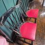 2 Vintage chairs A pair of matching Midcentury wooden Vintage chairs Image 9