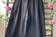 trousers bnwt  black high waisted culottes size 10 H&amp;M