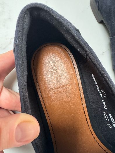 M&S suede loafers
