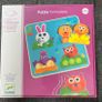 Djeco wooden Large Button Puzzle +12m NEW Image 2