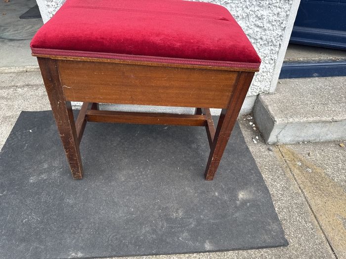 Antique Piano Stool