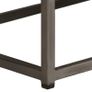 TV Cabinet Recycled Teak and Steel 120x30x40 cm Image 3