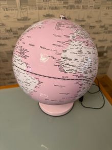 Pink Illuminated Globe - Wild & Wolf