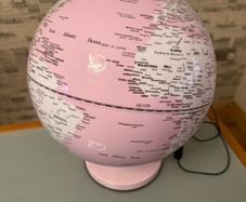 Pink Illuminated Globe - Wild & Wolf