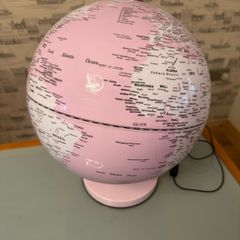 Pink Illuminated Globe - Wild & Wolf