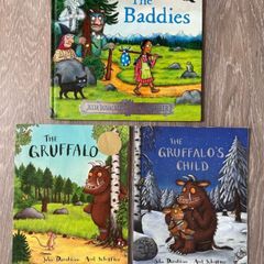The Gruffalo, The Gruffalo's Child & The Baddies (Hardback) by Julia Donaldson