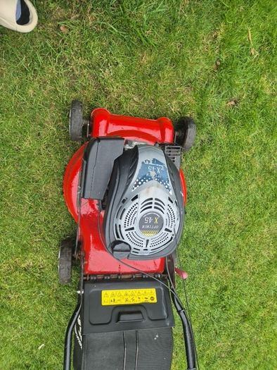 G mach petrol lawnmower