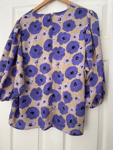 Sisters Point Venetia Floral Print Blouse - Size XL