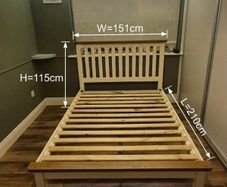 Double Bed and Mattress