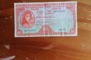 1963 Ireland Ten Shillings Banknote