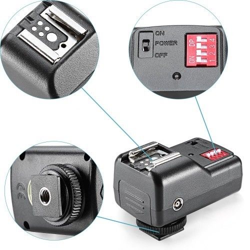 03833 Neewer 16 Channel Wireless Remote Trigger with 2.5mm PC Receiver