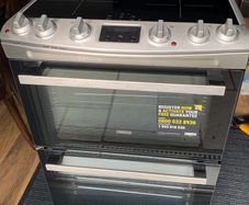 Zanussi 60cm Induction Double Oven Cooker