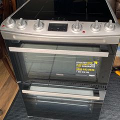 Zanussi 60cm Induction Double Oven Cooker