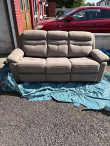 Three seat sofa bed