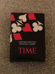 Limited Edition Time Magazine Cover Playing Cards 2009