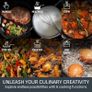 Everyday Portable Electric Induction Hob, 2 hours timer, 6 functions, 9 power level, 2100W, Kitchen, Student, Cooking, Caravan, Party, Black, Image 7