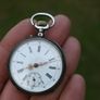 Antique Pocket Watch Mechanical Movement (in working order) Image 6