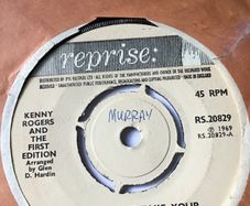 Kenny Rogers/First Edition Vinyl single - Ruby, Don't Take Your Love To Town