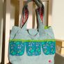 Gorgeous tote handmade handbag Image 2
