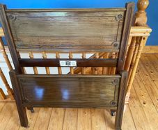 Pair of Antique Staples & Co. Mahogany Single Beds (Head & Footboards)