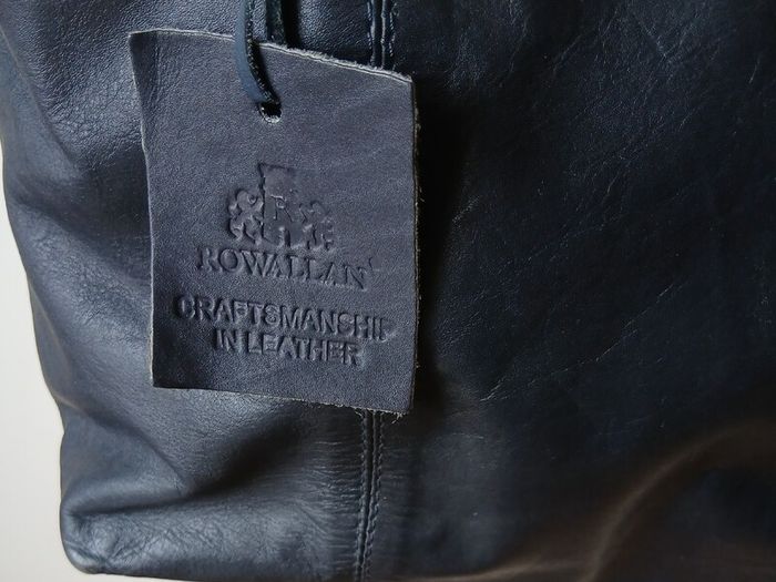Navy Bag real leather 15 euro
